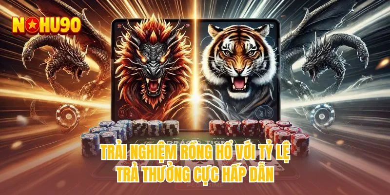 Trải nghiệm Rồng Hổ với tỷ lệ trả thưởng cực hấp dẫn